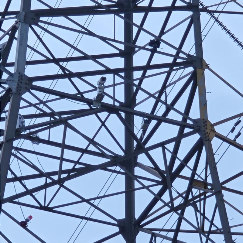 2026.07.27 輸電線路樹木超高監測裝置（激光雷達） 安裝案例